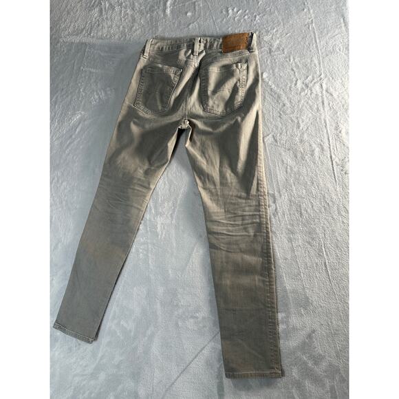 American Eagle Men’s Next Level Flex Skinny Jeans – Light Grey – Size 29x30 - Picture 6 of 8